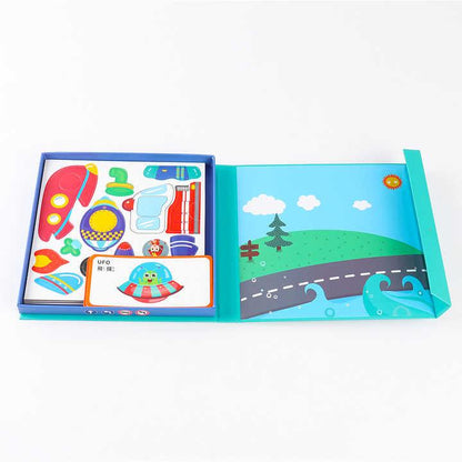 Traffic Magnet Puzzle - Little Explorers