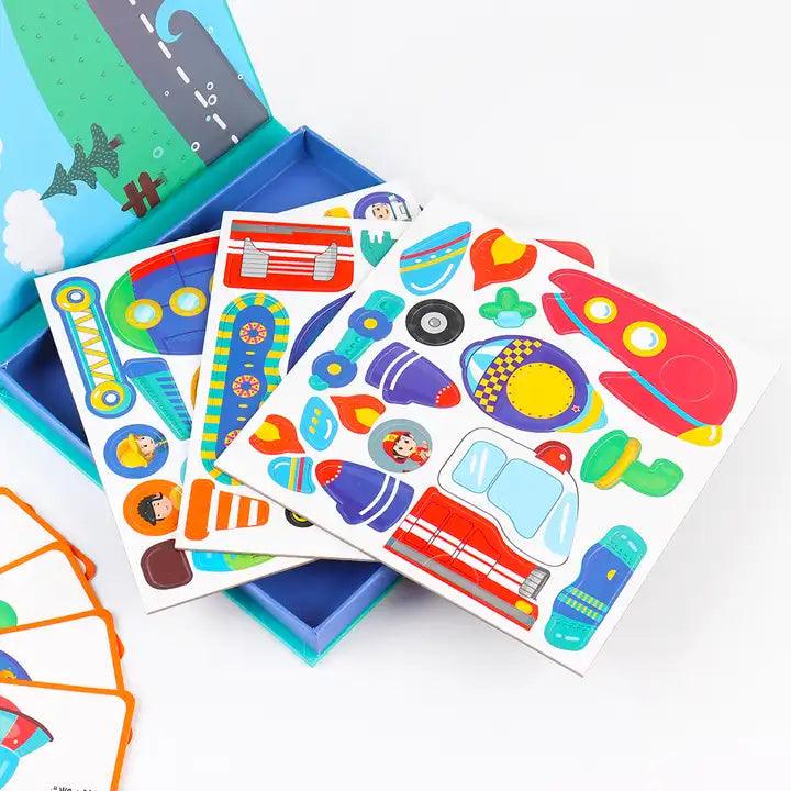 Traffic Magnet Puzzle - Little Explorers