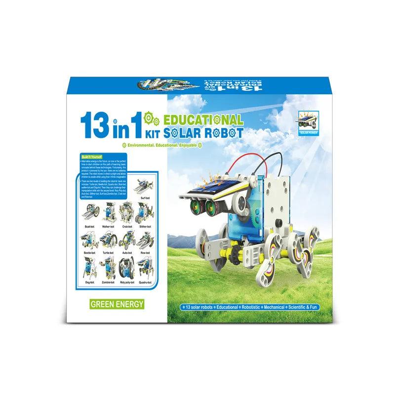 13-in-1 Educational Solar Robot Kit - Little Explorers