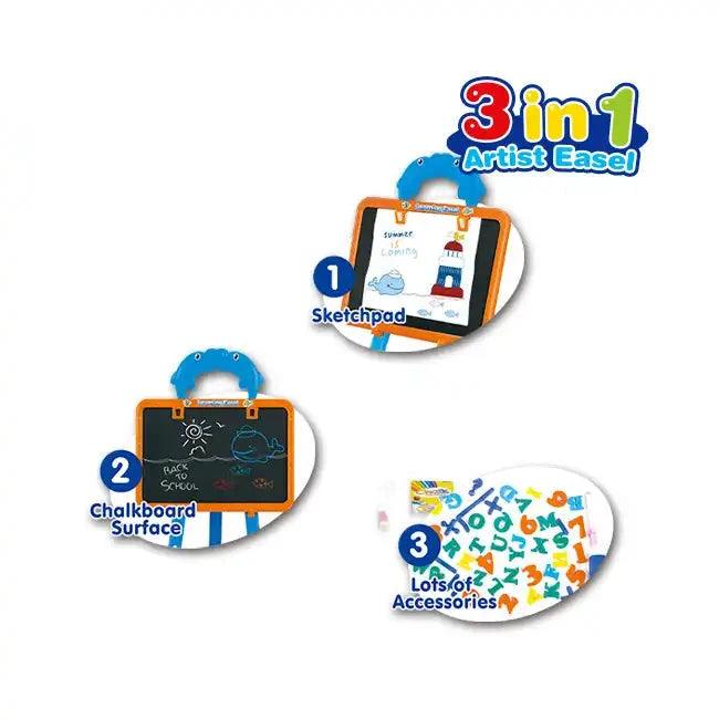 3-in-1 Learning Easel - Little Explorers