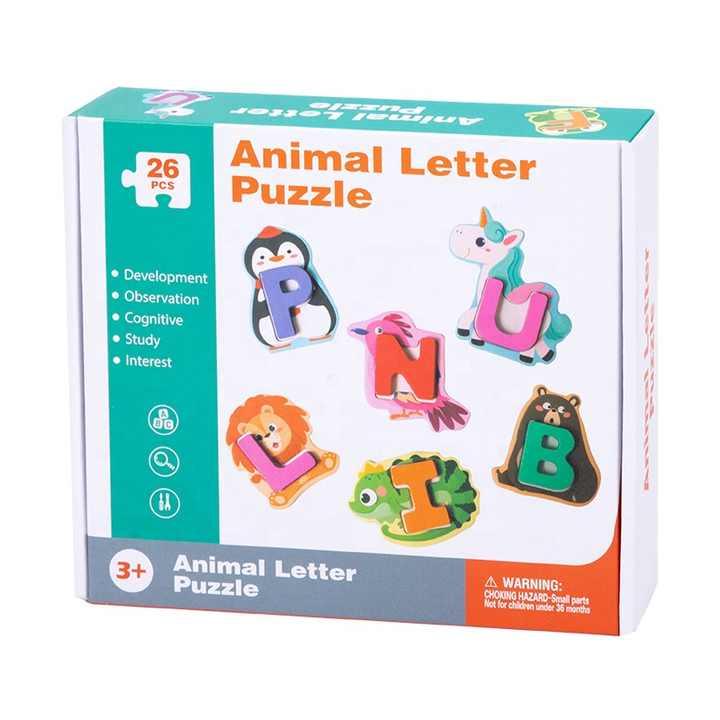 Animal Letter Puzzle - Little Explorers