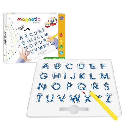 Magnetic Alphabet Tracing Board - Little Explorers