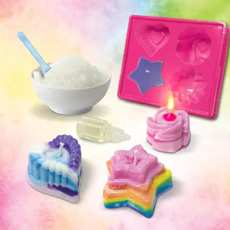 Multicolor Modeling Candle DIY Kit - Little Explorers