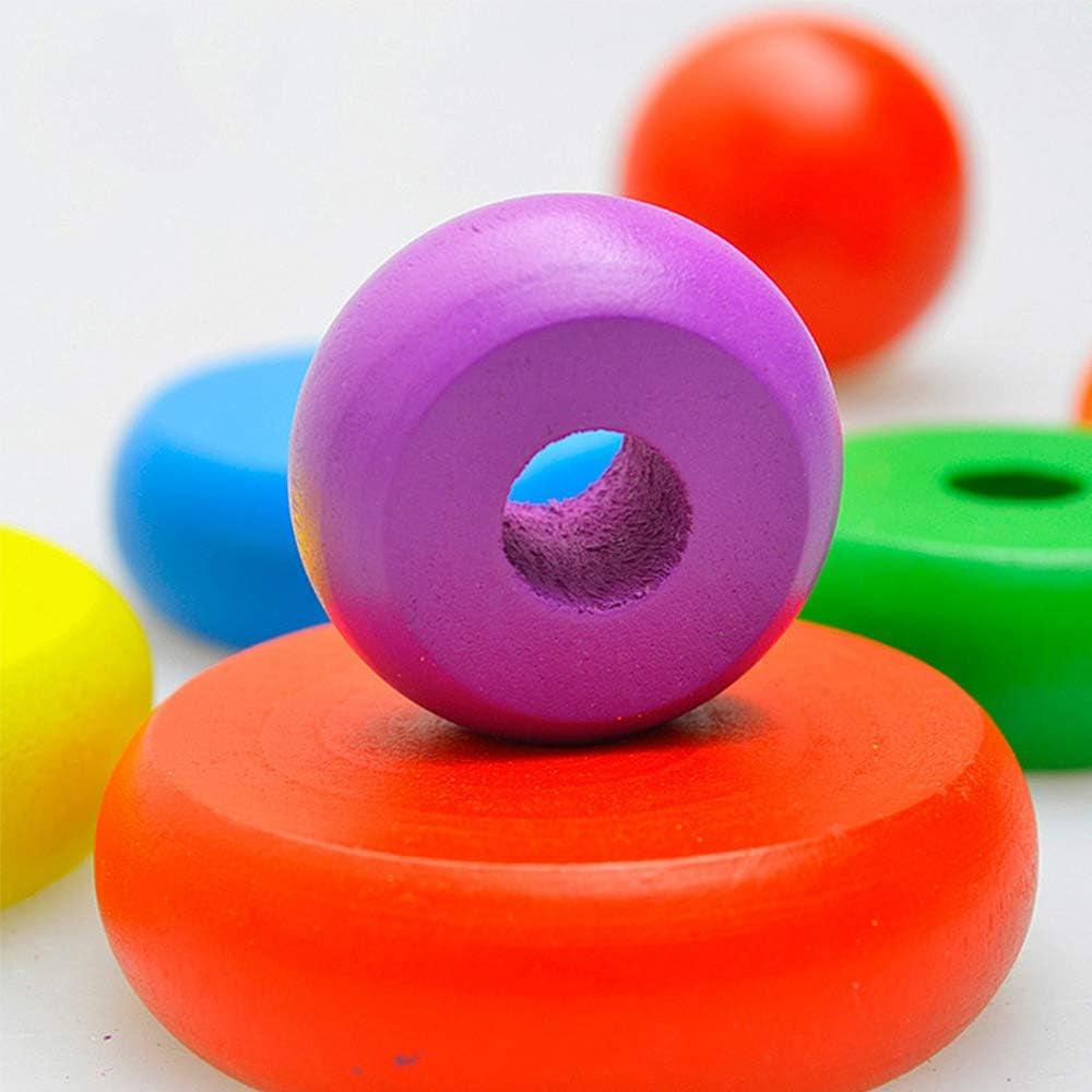 Rainbow Stack Tower - Little Explorers