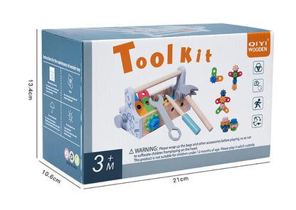 Wooden Tool Kit Play Set - Little Explorers