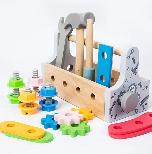 Wooden Tool Kit Play Set - Little Explorers