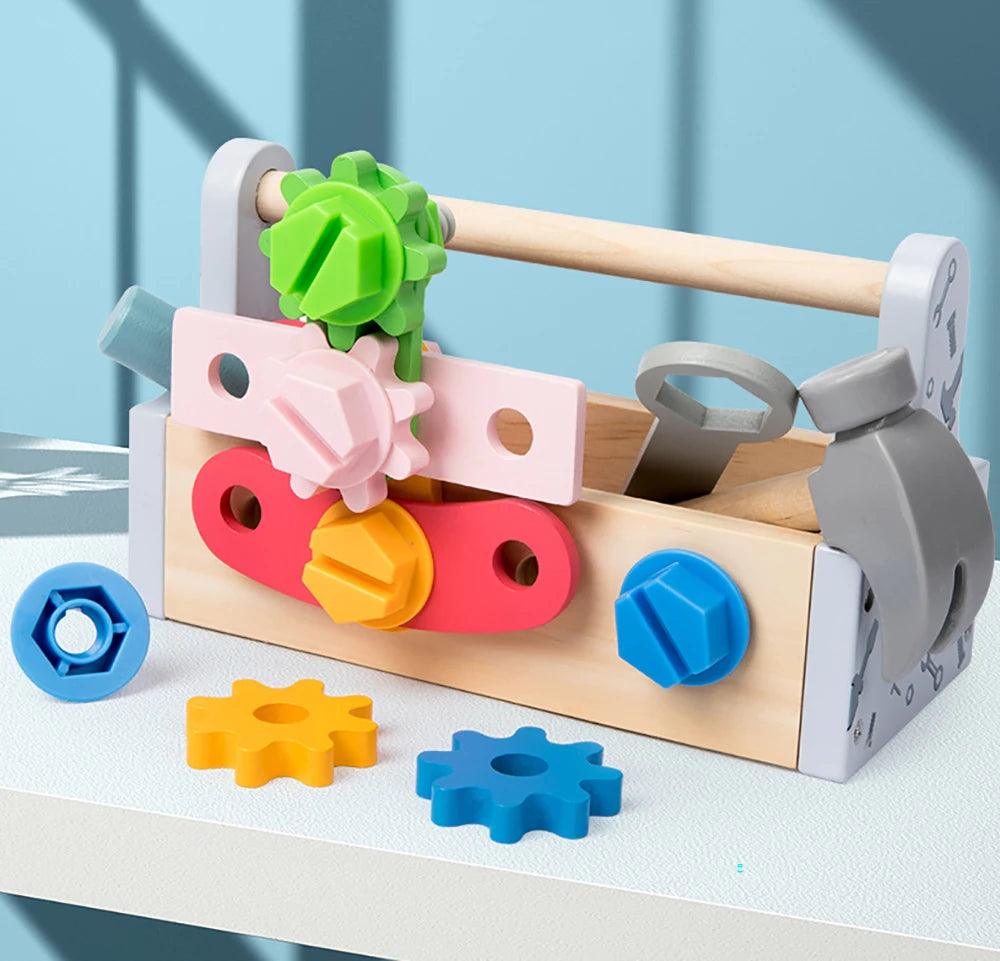 Wooden Tool Kit Play Set - Little Explorers