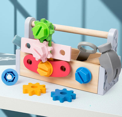 Wooden Tool Kit Play Set - Little Explorers