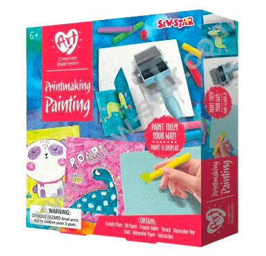 Creative Print Making Kit - Little Explorers