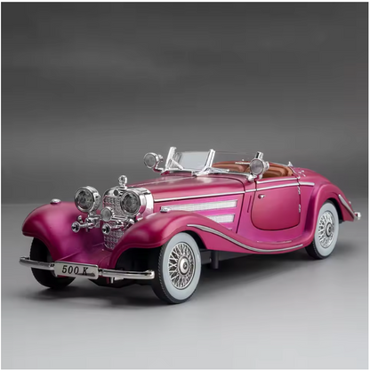 500K Classic Vintage Car Model - 1:24 Scale