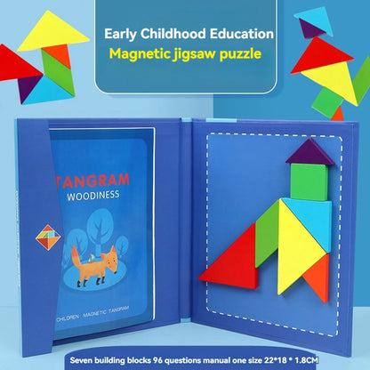 Magnetic Tangram Puzzle Book
