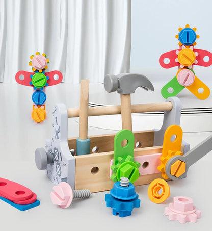 Wooden Tool Kit Play Set - Little Explorers