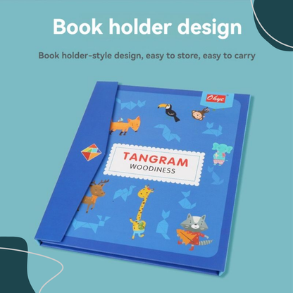 Magnetic Tangram Puzzle Book