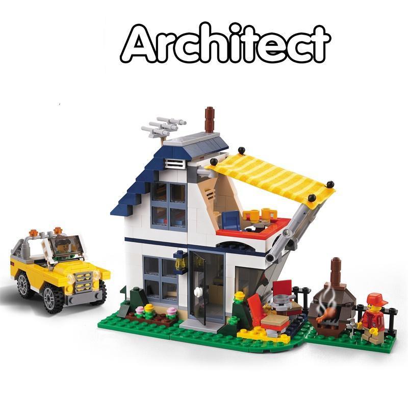 Architect Lego Camper Van 3-in-1 Set - Little Explorers