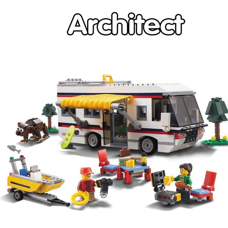 Architect Lego Camper Van 3-in-1 Set - Little Explorers