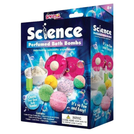Perfumed Bath Bombs DIY Kit - Little Explorers