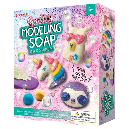 Sparkling Modeling Soap DIY Kit - Little Explorers