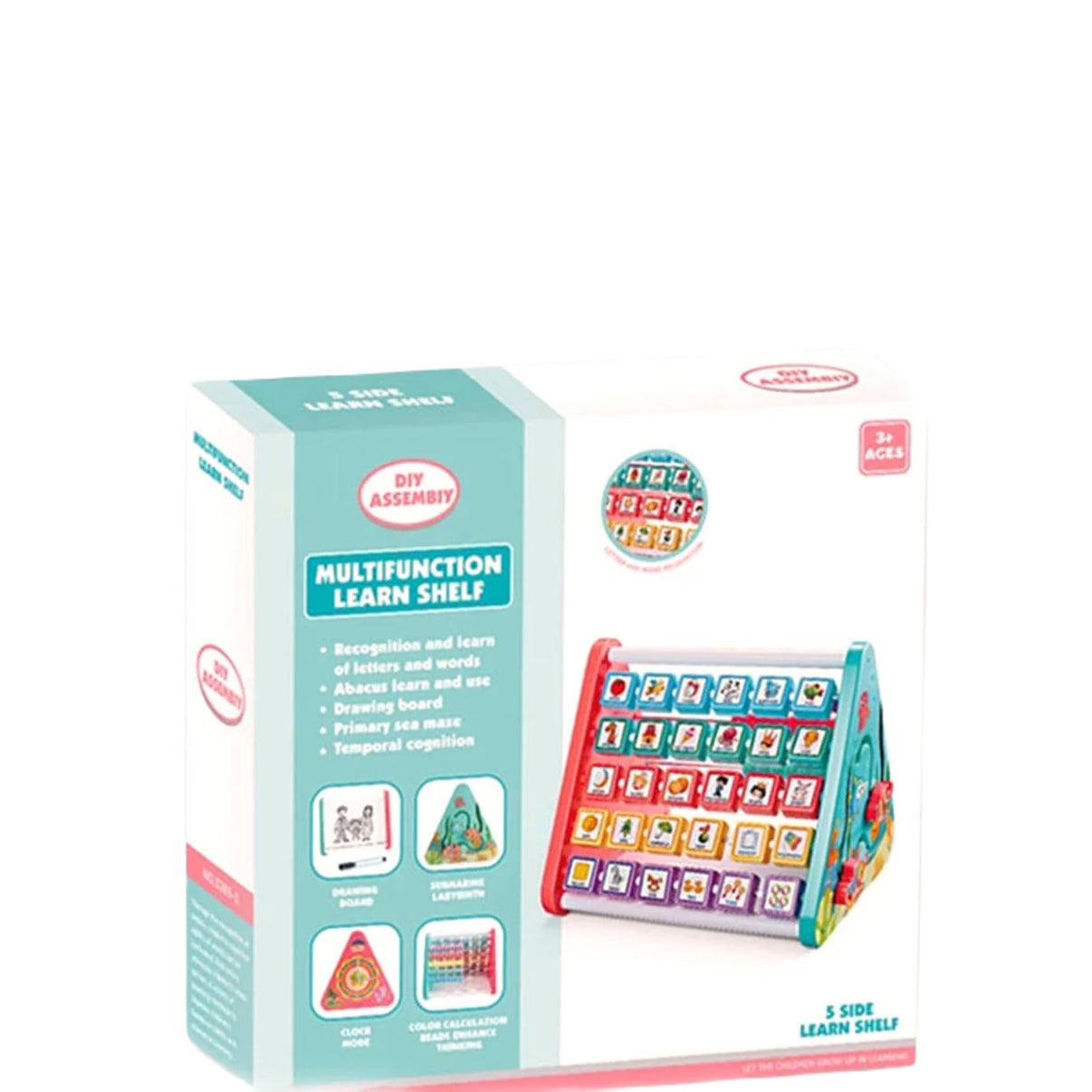 5-in-1 Learning Activity Shelf - Little Explorers