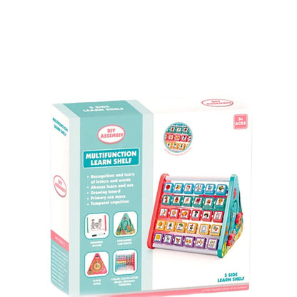 5-in-1 Learning Activity Shelf - Little Explorers