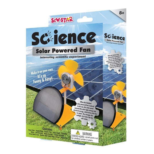Science Solar Powered Fan Kit - Little Explorers