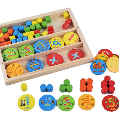 Multifunctional Wooden Learning Box - Little Explorers