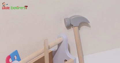 Wooden Tool Kit Play Set