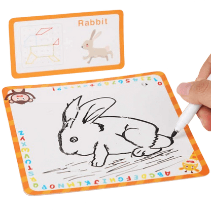 Multifunctional Wooden Geometry Nail Board - Little Explorers