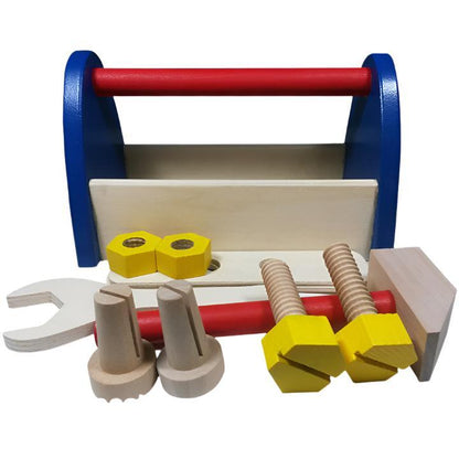 Wooden Builder's Toolbox Set - Little Explorers